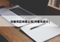 刘春风区块链公司[刘春风简介]